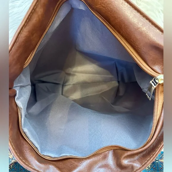 NWT Chestnut Shoulder/Crossbody Bag W/Interchangeable Strap - Picture 3 of 3